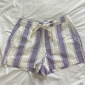 amercian eagle striped shorts